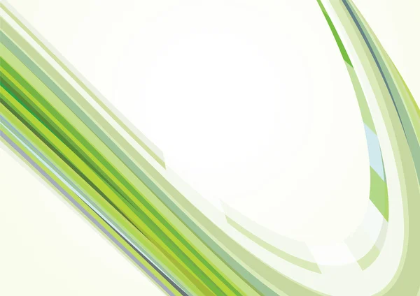 緑のレトロなカード — ストックベクタ