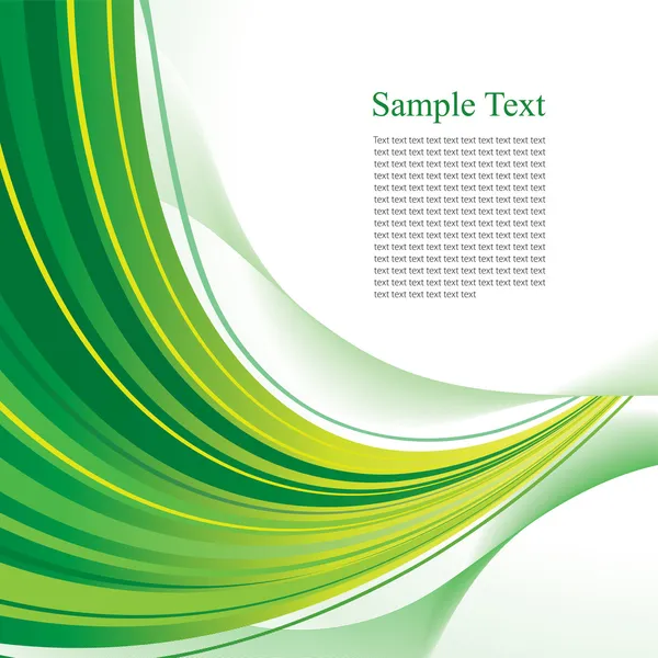 Зелений абстрактним фоном — стоковий вектор