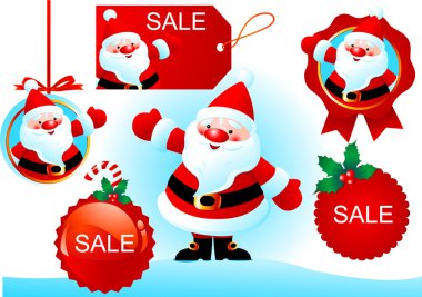 Vector Christmas design clipart