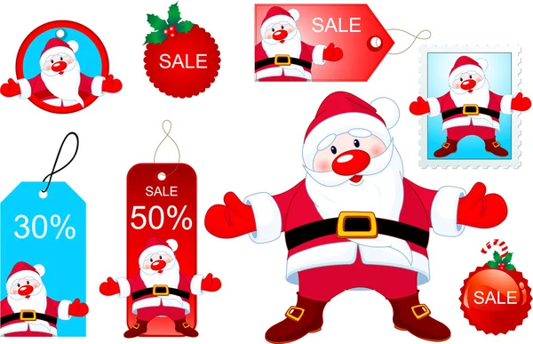 Elementos de design Natal —  Vetores de Stock