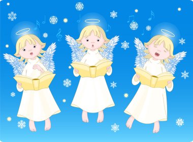 Christmas carols clipart