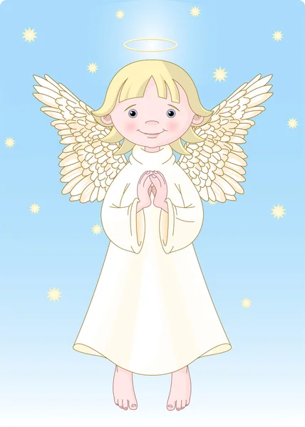 귀여운 천사 — 스톡 벡터