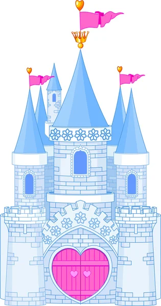 Château romantique — Image vectorielle