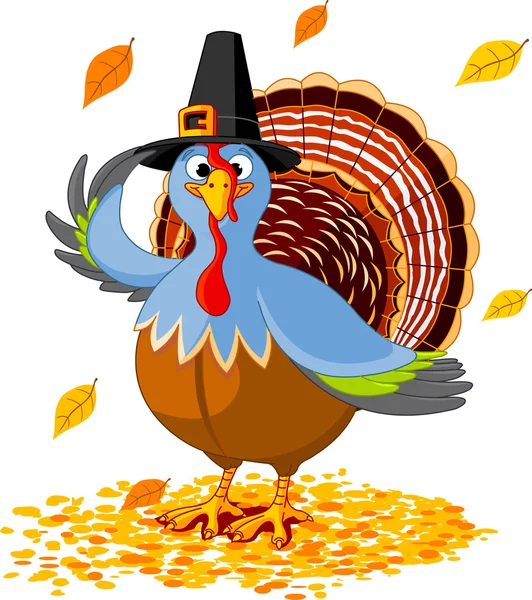 Thanksgiving Turkey — Stock Vector