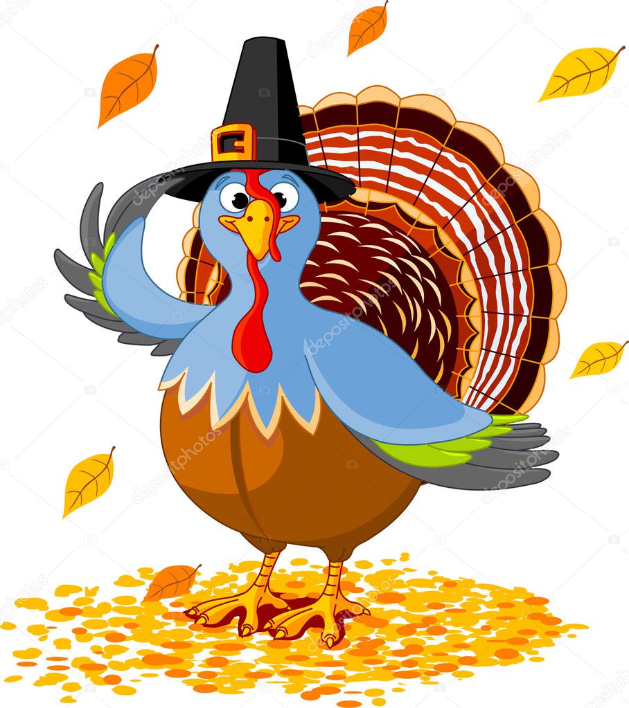 Thanksgiving Turkey — Stock Vector © Dazdraperma #1158129