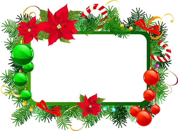 Christmas frame — Stock Vector © Dazdraperma #1193943