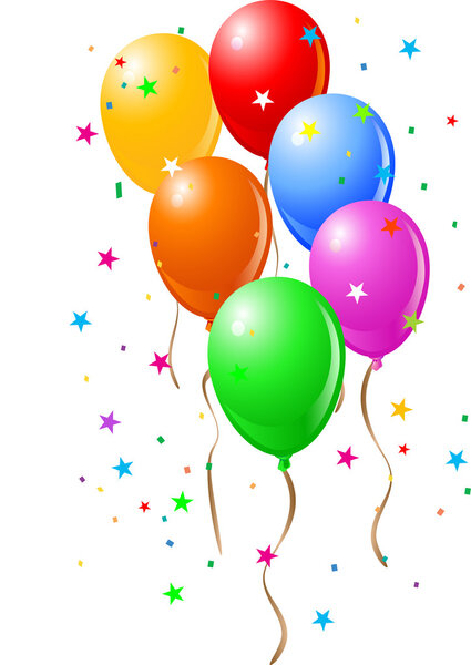 Красочные воздушные шары
