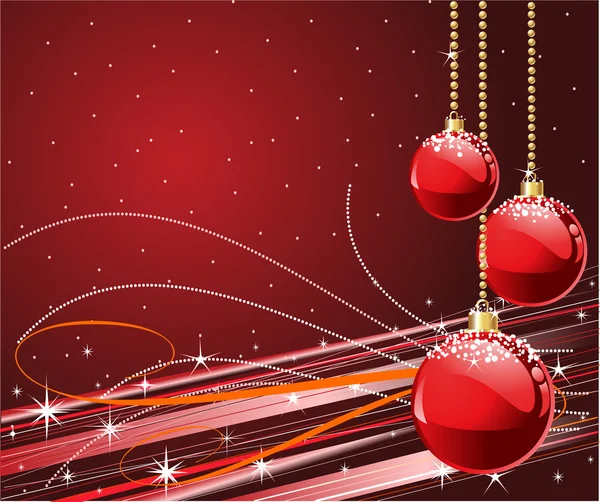 Noël rouge — Image vectorielle