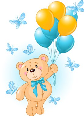 Boy Teddy clipart