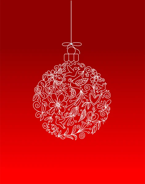 Voeux de Noël — Image vectorielle