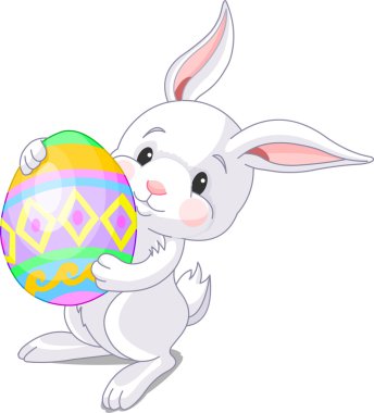 Easter bunny clipart