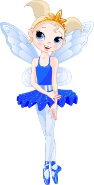 Rainbow series). Indigo Ballerina clipart