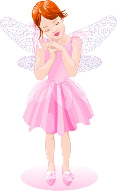 Pink Fairy clipart