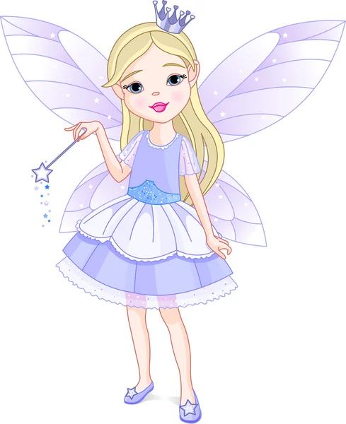 Little fairy — Stockvector