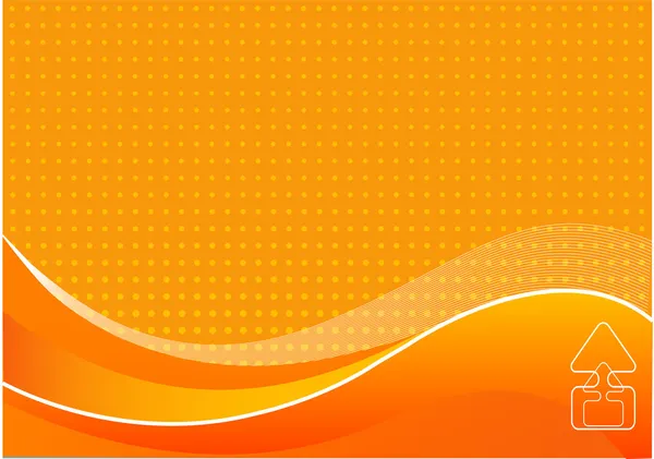 Abstraktní oranžové pozadí — Stockový vektor