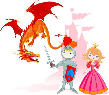 The Brave Knight clipart