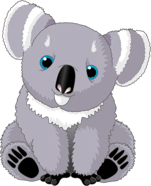 Niedlicher Koala — Stockvektor