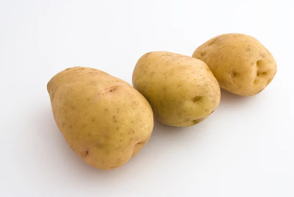 三个土豆 — 图库照片