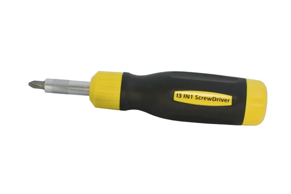 Modern screwdriver — Stok fotoğraf