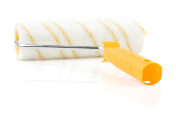 stock image Positive Paint roller isolated