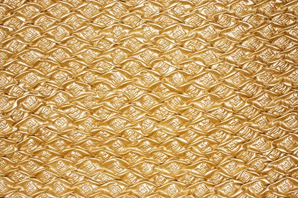 金色纹理的油布或皮革 — 图库照片