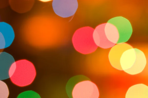 Defocused Christmas lights background — Stock Photo, Image