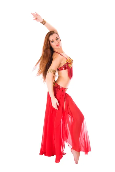 Bela dançarina de dança do ventre Fotos De Bancos De Imagens