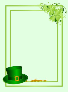 St. Patrick`s background clipart
