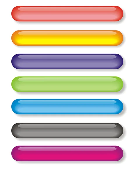 Glossy buttons — Stock Photo, Image