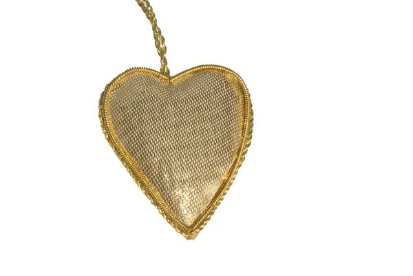 Gold heart — Stock Photo, Image