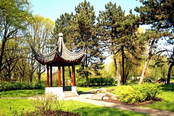 Κινεζικός κήπος — Φωτογραφία Αρχείου