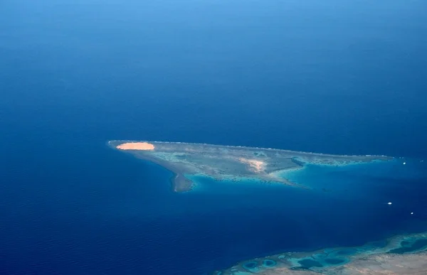 Ilha no Mar Vermelho — Fotografia de Stock