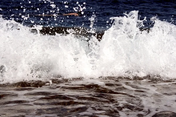 Ερυθρά θάλασσα κύματα — Φωτογραφία Αρχείου