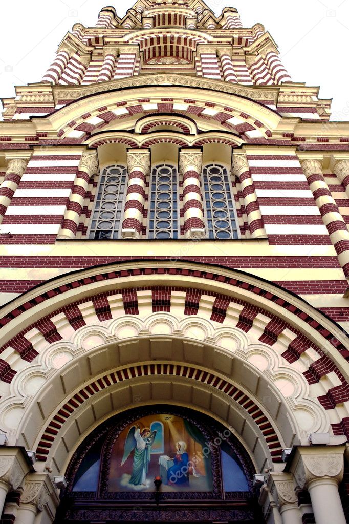 Architecture ortodoxal cathedral