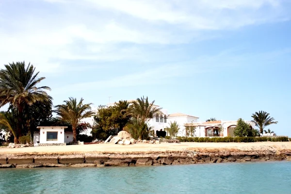 Όμορφη θέα στην ακτή του el gouna — Φωτογραφία Αρχείου