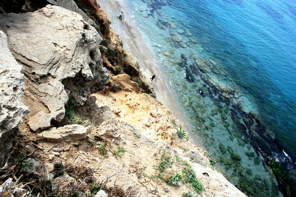 Línea costera del mar Mediterráneo —  Fotos de Stock