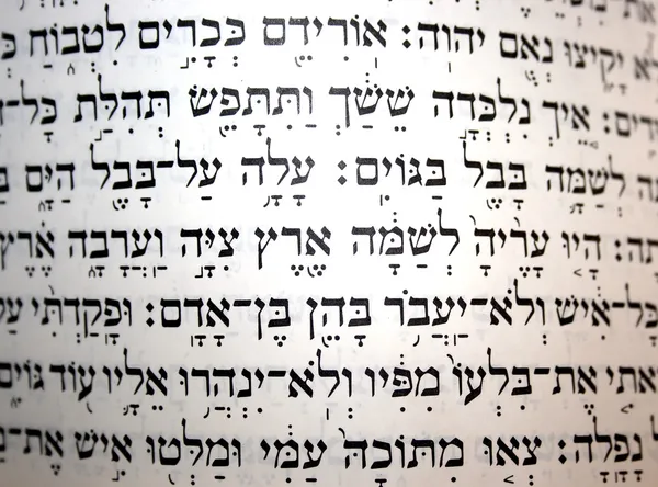 Еврейский молитвенник — стоковое фото