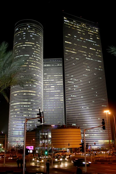 Nächtliches Tel-Aviv — Stockfoto