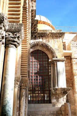 Holy Sepulchre church in Jerusalem clipart