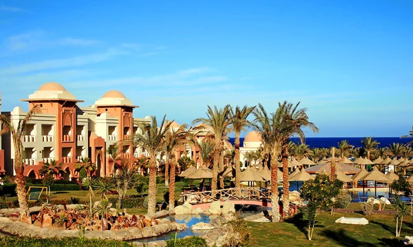 Maroccan 风格的现代酒店 — 图库照片