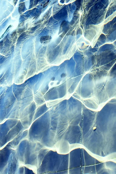 Blue fresh water — Stock Photo, Image