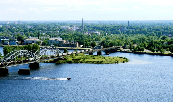 Vue panoramique de Riga — Photo