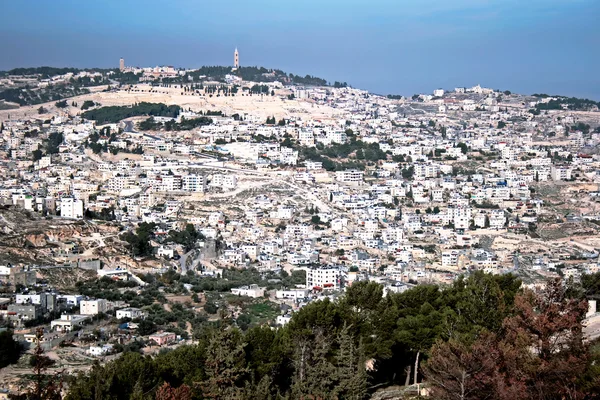 Jerusalemin panoraama — kuvapankkivalokuva