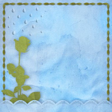 Grunge kağıtları tasarımında scrapbooking arpacık