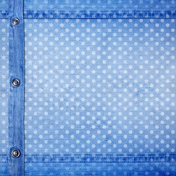 Abstrait fond de jeans bleu avec rive — Photo