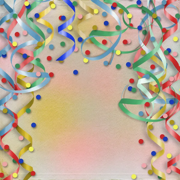 Grunge multicolored paper in scrapbooki — Stock Photo, Image