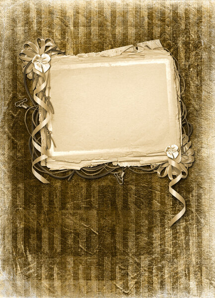 Grunge papers design in scrapbooking st