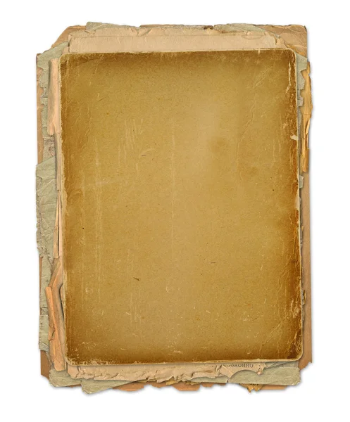 Grunge frame voor oude portret of prentbriefkaar — Stockfoto