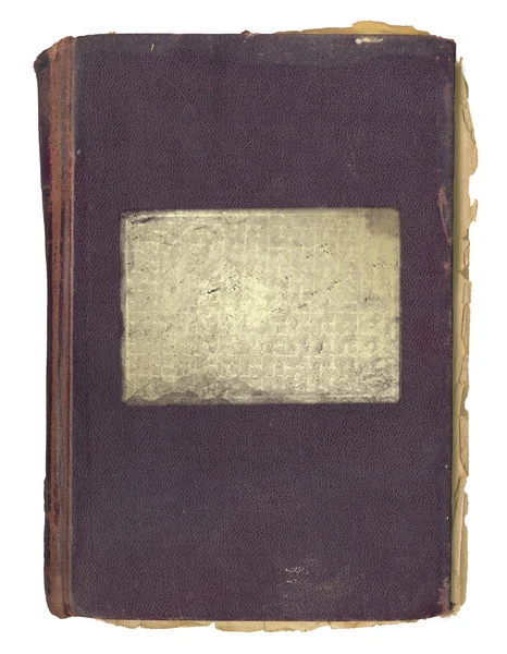Grunge κάλυψη για ένα βιβλίο ή ένα λεύκωμα με p — Φωτογραφία Αρχείου