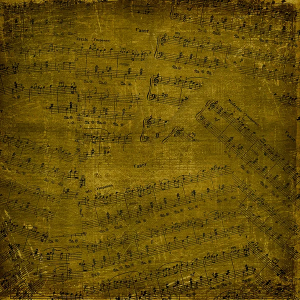 Abstract background with the music notes — Stock Photo, Image